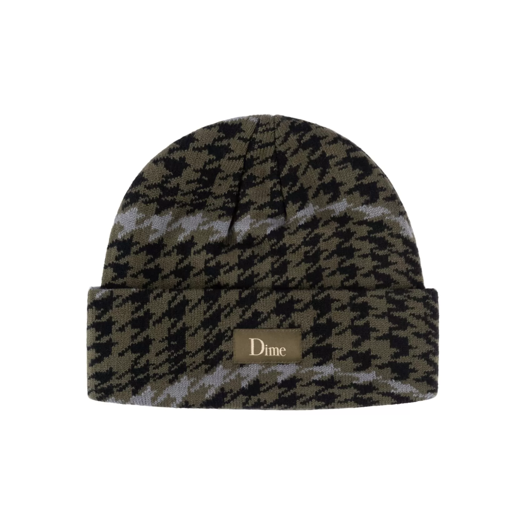 Dime MTL Casquettes & Tuques-Tuque Wavetooth Cuff Armygreen