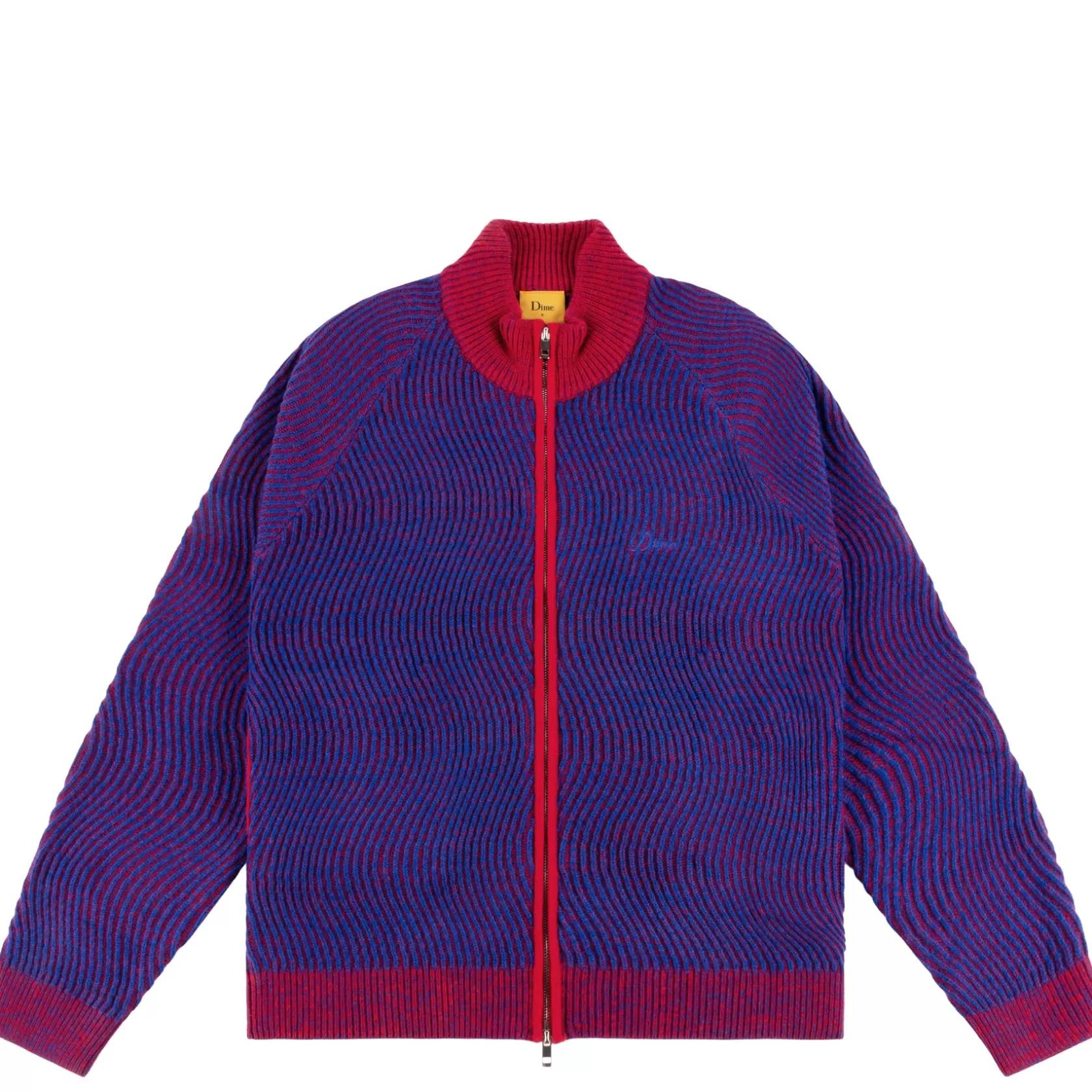 Dime MTL Manteaux & Hauts-Veste Double Zipper Cherry